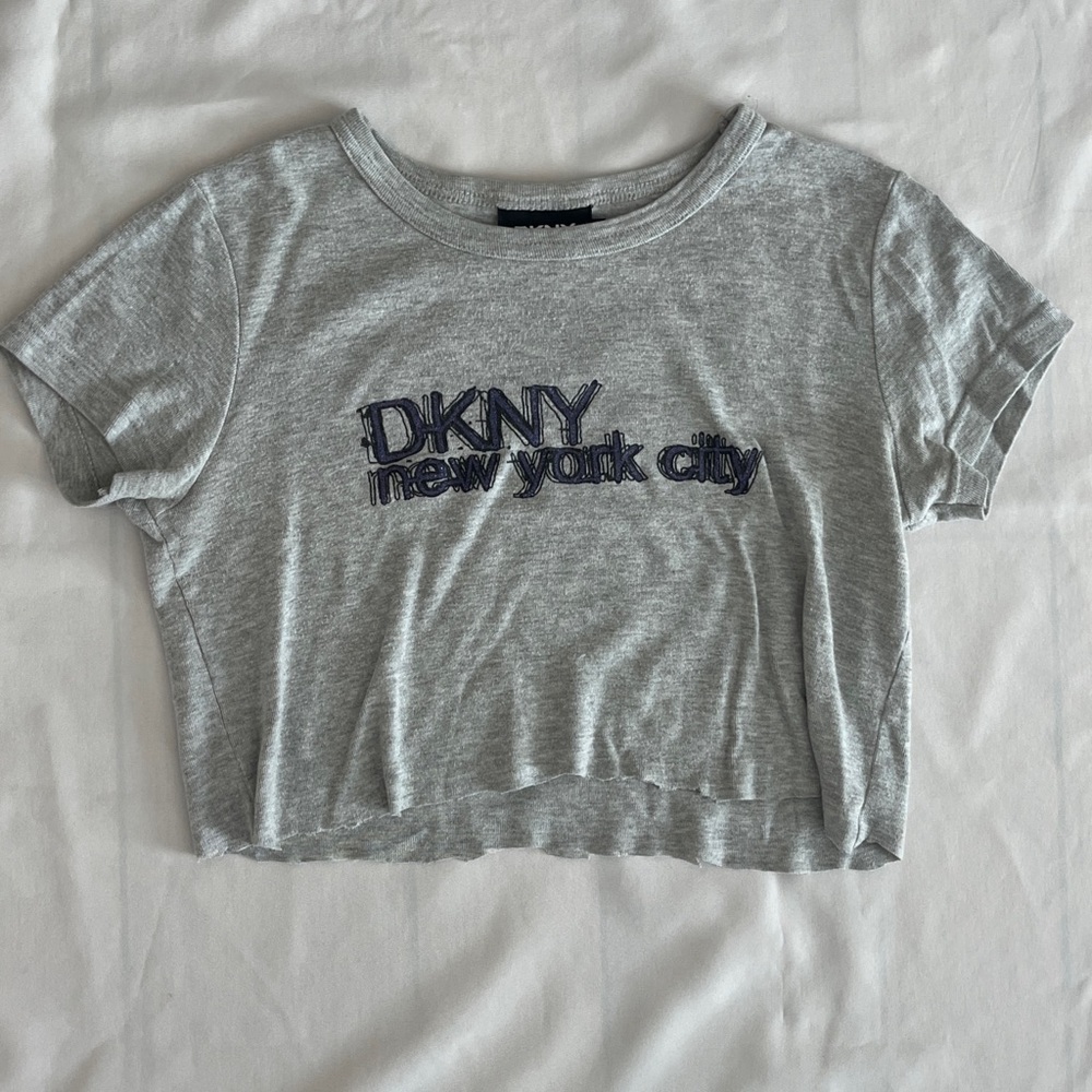 Vintage DKNY Heather Gray Tee